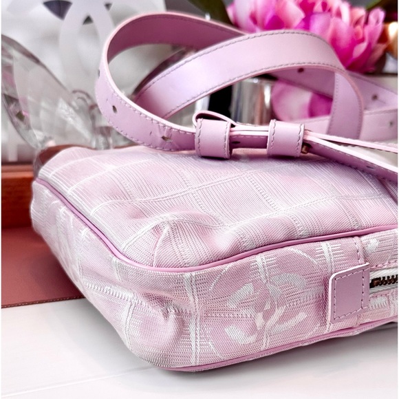 Pink CHANEL Belt Bag Crossbody Travel Line Multi Way Bag - Picture 3 of 16